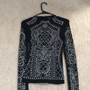 Sequin body suit